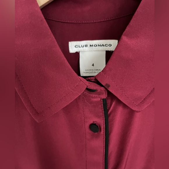 Club Monaco 100% Silk Jumpsuit - Picture 4 of 5